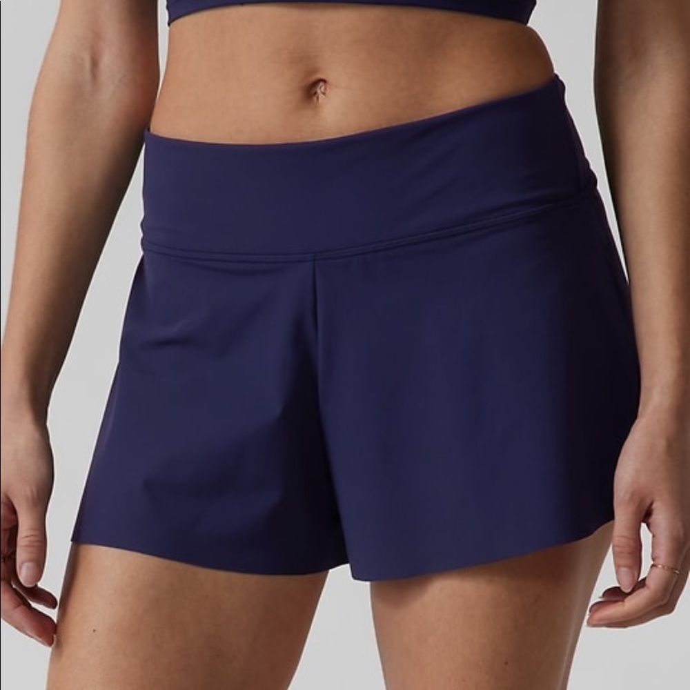 💙 Athleta Makani Swim Short // Dress Blue #531216